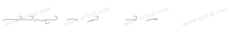 Darksite Swash字体转换